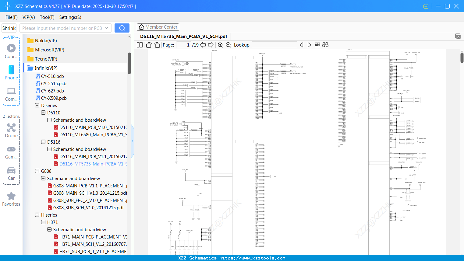 Infinix D5116_MT5735_Main_PCBA_V1_SCH